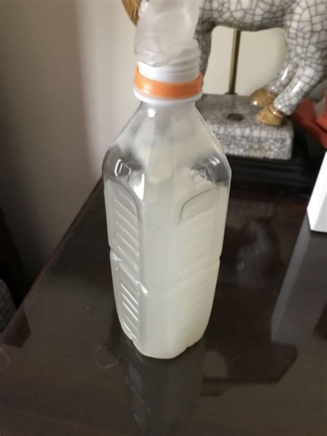 Is this substance around the top of my Kilju normal? Or should I be concerned? : r/prisonhooch