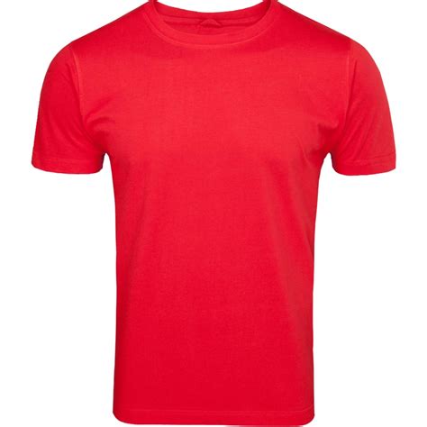 T Shirt Red Plain - ClipArt Best