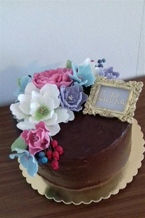 B-day flowers - Decorated Cake by Ellyys - CakesDecor