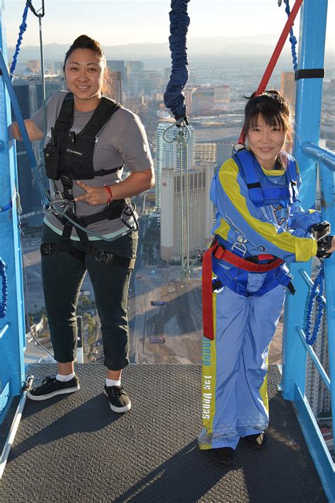 Jumping off the Stratosphere with SkyJump Las Vegas