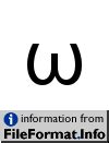 Unicode Character 'GREEK SMALL LETTER OMEGA' (U+03C9)