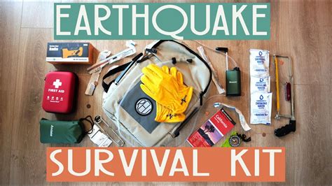 Earthquake Survival Kit 2020; A Los Angeles Necessity - YouTube