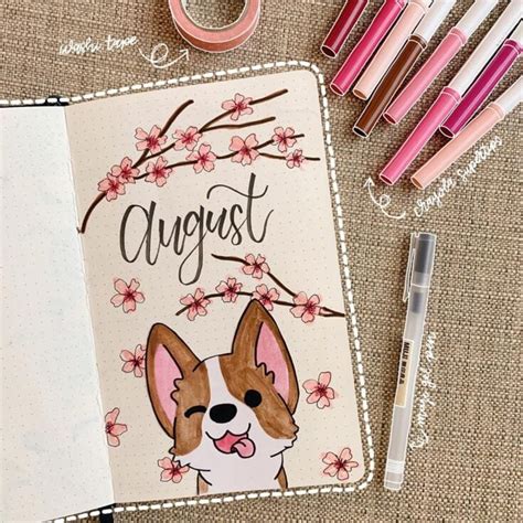 August Bullet Journal Inspiration: 30 Themes Worth Trying | LittleCoffeeFox