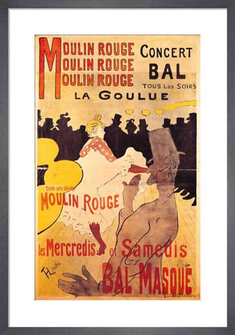 Moulin Rouge Art Print by Henri de Toulouse-Lautrec | King & McGaw