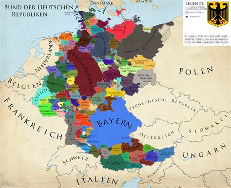 The Confederation of German Republics: An HRE-style confederation consisting of Germany and ...