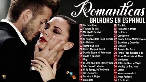 Las 100 mejores baladas en espanol 💘 Musica Romantica 70 80 90 Para ...