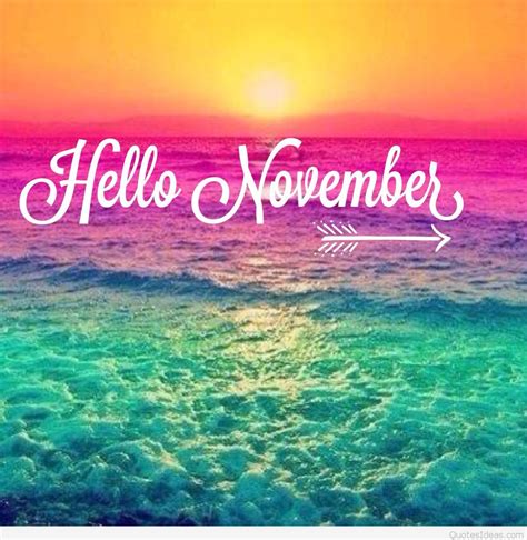 Hello November Pictures, Photos, and Images for Facebook, Tumblr ...