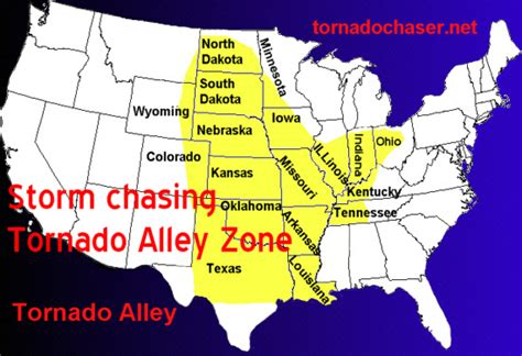 What 19 states make up tornado alley? | Socratic