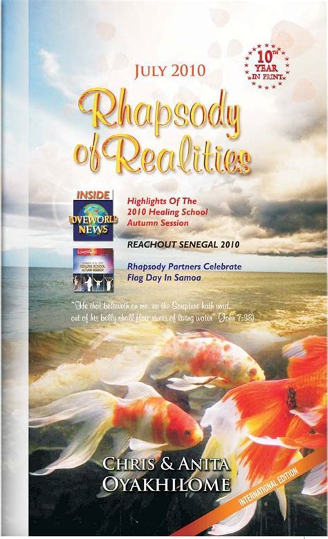 Read Rhapsody of Realities July Edition Online by Pastor Chris ...