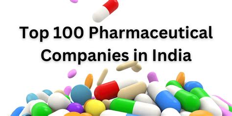 Top 100 Pharmaceutical Companies in India - VendorList