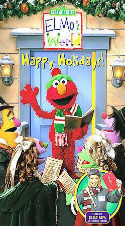 Elmos World - Happy Holidays (VHS, 2002) for sale online | eBay