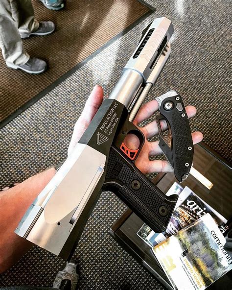 The world's most powerful handgun: Triple Action 'Thunder' .50 BMG : r ...