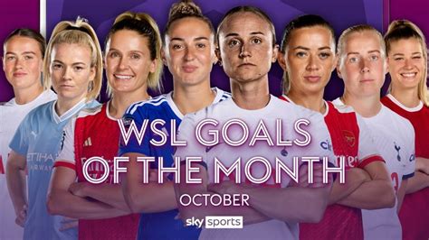 WSL Goals of the Month | October | Video | Watch TV Show | Sky Sports