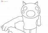 Roblox coloring Pages piggy  Winnerlosa sketch template