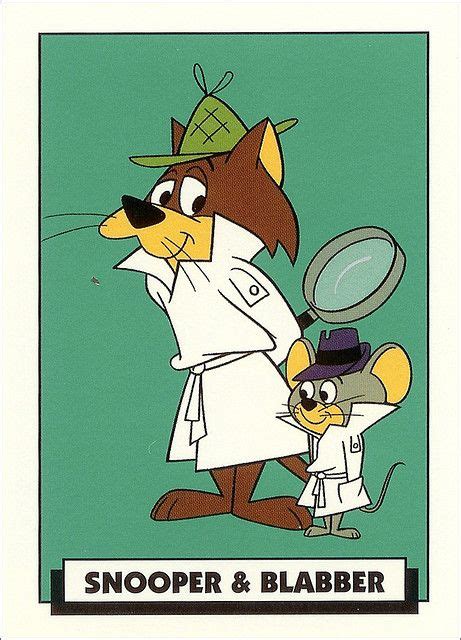 18F Snooper & Blabber - a photo on Flickriver | Old cartoon characters, Classic cartoon ...