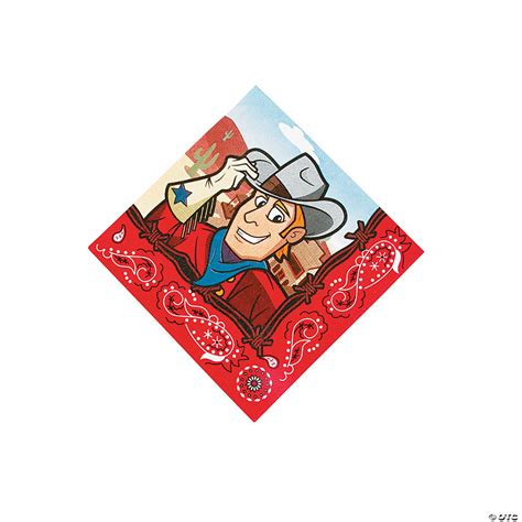 Western Party Beverage Napkins | Oriental Trading