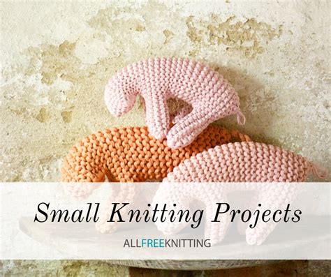 10 Small Knitting Projects | AllFreeKnitting.com