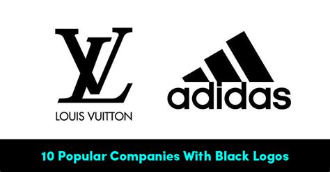 10 Popular Companies With Black Logos & Why Brands Use Black — Marketing Mind