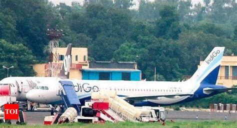 Indigo flight makes emergency landing at Raipur airport | Raipur News ...