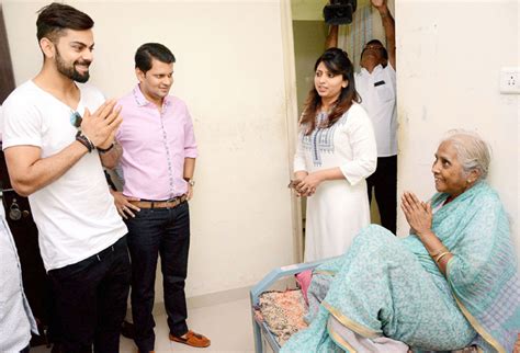 Virat Kohli Spending A Day At An Old Age Home Is Exactly The Reason He's A Real Life Hero ...