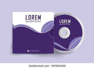 Cd Disk Box Label Design Cd Stock Vector (Royalty Free) 1993441544 | Shutterstock