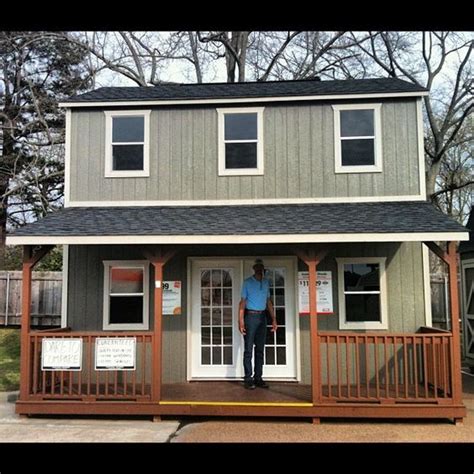 Tuff shed two story ranch cabin | Samuel