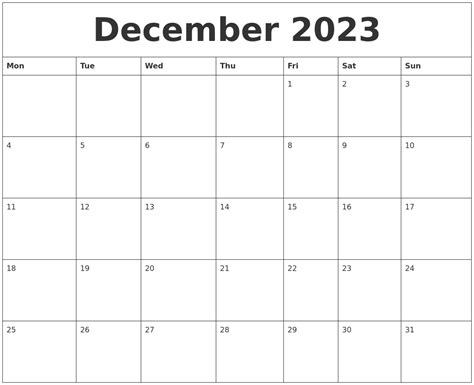 december 2023 calendar free printable calendar - december 2023 calendar free printable calendar ...