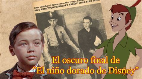 Bobby Driscoll, el Peter Pan de Disney que terminó olvidado en una fosa común - YouTube