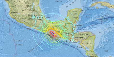 Earthquake Locations World Map