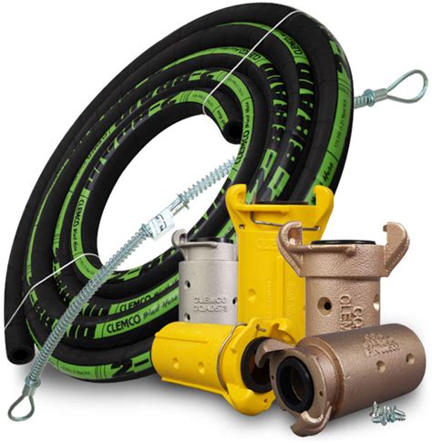 Abrasive Blast Hose, Couplings, Safety Cables - Clemco Industries Corp.