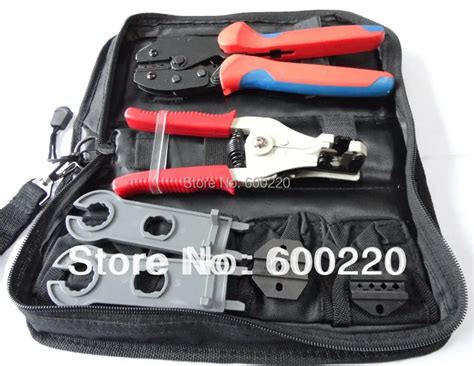 LY K2546B 2 Solar Panel Tool Kit, PV Tool set MC4 crimping tool, PV ...