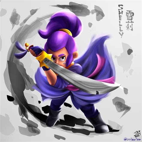 ArtStation - Wuxia Brawler Skins - Brawl Stars Fan Art