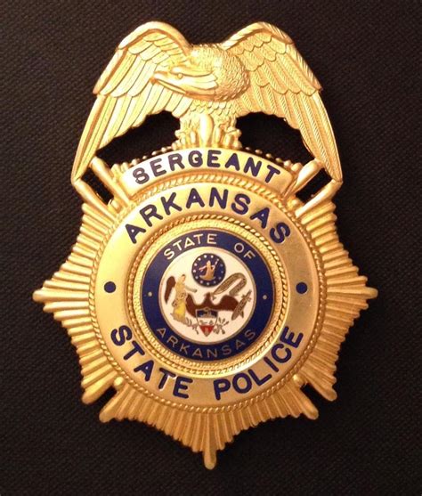 Arkansas State Police Badge Sergeant - Highway Patrol | #1816350144