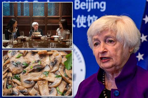 Treasury Secretary Janet Yellen dined on psychedelic mushrooms in C...