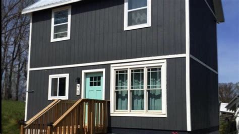 This family made an affordable two-story tiny home out of Tuff Sheds from Home Depot