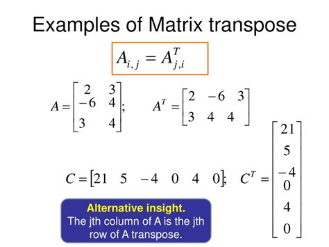 Transpose a matrix in matlab - oplparties