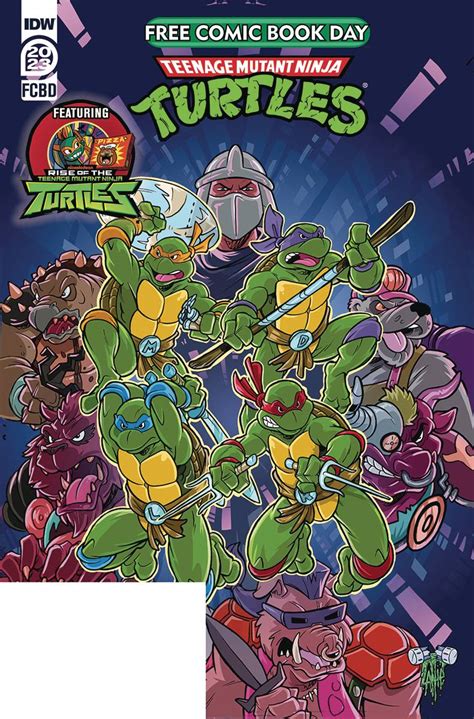 DEC220029 - FCBD 2023 TEENAGE MUTANT NINJA TURTLES (Net) - Free Comic Book Day