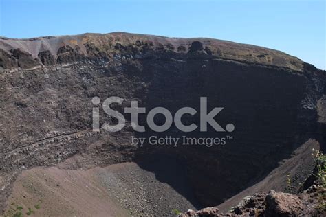 Mt Vesuvius Volcano Crater Stock Photo | Royalty-Free | FreeImages