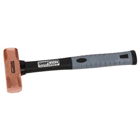 Shop Iron 3 lbs. Brass Non-Sparking Hammer-TIT63040 - The Home Depot