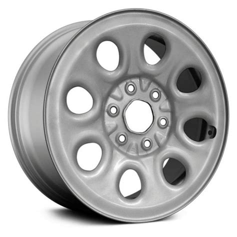 New Steel Wheel Rim 17 Inch Fits 2005-2013 Chevy Silverado 1500 6 Lug 6-139.7mm 8 Holes ...