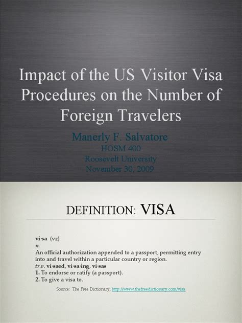 Impact of US VISA Regulations | PDF | Travel Visa | Constitutional Law