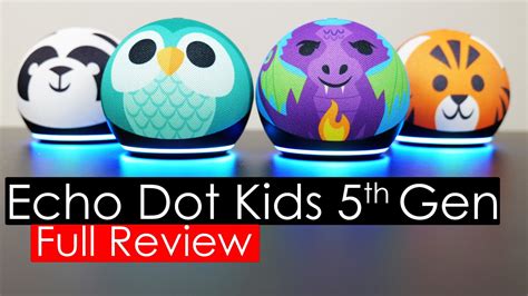 Echo Dot Kids 5th Gen vs 4th Gen | Full Review with Amazon Kids+ - YouTube