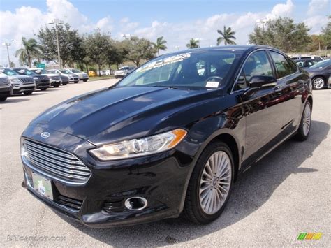 2016 Shadow Black Ford Fusion Titanium #111066189 Photo #13 | GTCarLot ...