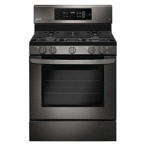 LG LRG3194BD 5.4 cu. ft. Gas Range with Self-Cleaning in Black ...