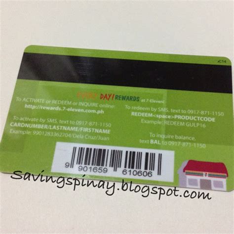 My 7-Eleven Every Day! Rewards Card | SavingsPinay | SavingsPinay.PH ...