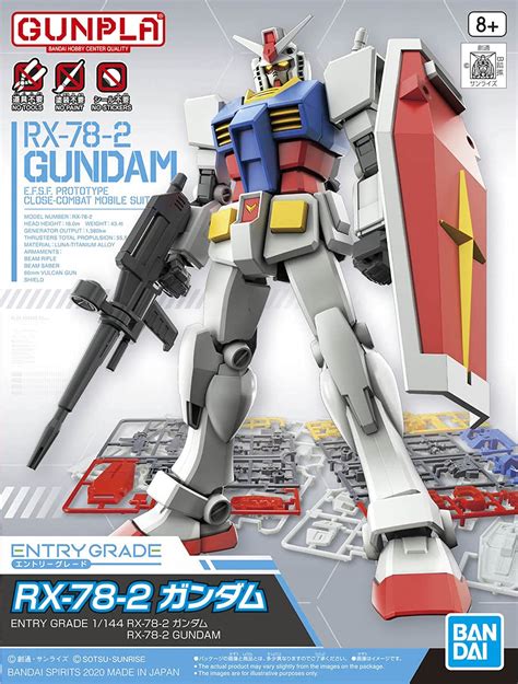 Bandai Hobby Mobile Suit Gundam 1/144 RX-78-2 Gundam, Bandai Spirits ...