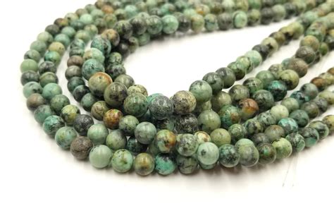 African Turquoise Jasper Beads Gemstone Beads Natural - Etsy