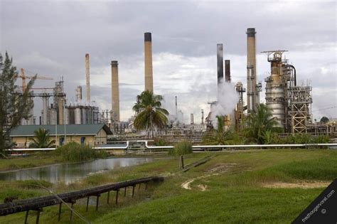 Point-a-Pierre state-run oil-refinery