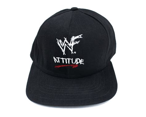 WWF ATTITUDE LOGO VINTAGE HAT – stashpages