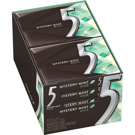 5 Gum Sweet Mint Sugarfree Gum, 10 packs - Walmart.com